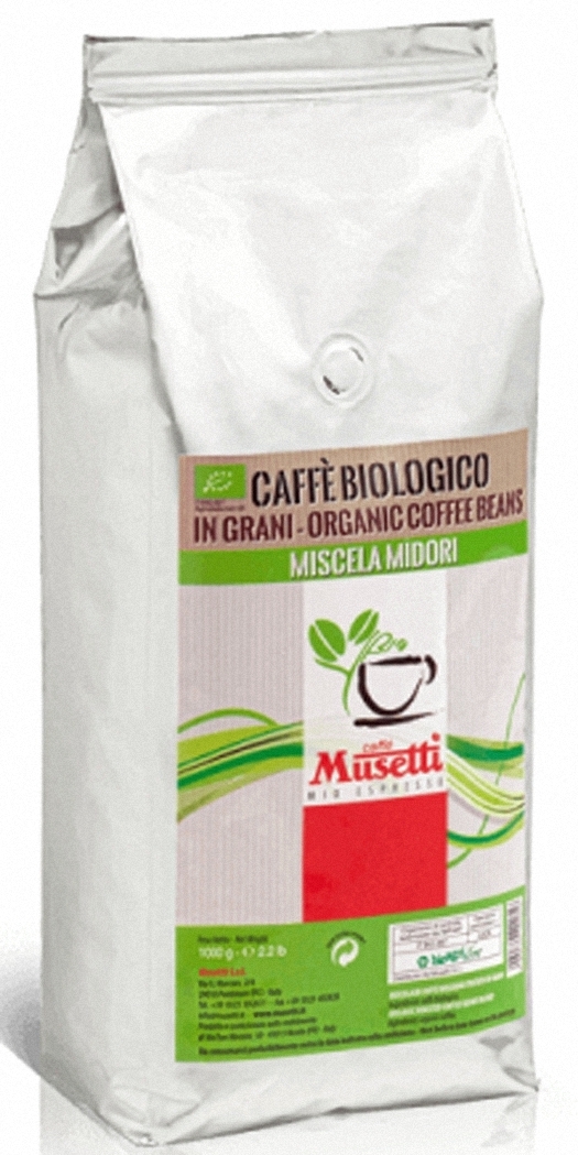 Musetti BIO MIDORI  100% Arabica aus Bio Anbau